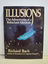 Chaqueta antipolvo de tapa dura Richard Bach Illusions Messiah 1977 primera edición segunda mano  Embacar hacia Argentina