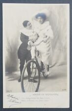 Postcard love bicycle d'occasion  Expédié en Belgium