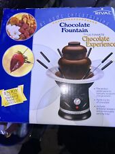Rival chocolate fondue for sale  Lincoln University