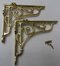 Pair brass iron for sale  CHELMSFORD