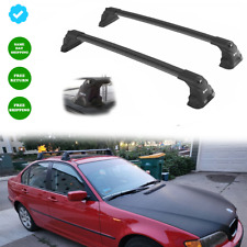 Conjunto preto barra transversal rack de teto 1998-2005 para BMW 3-SERIES E46 sedã comprar usado  Enviando para Brazil