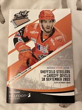 Sheffield steelers match for sale  ROTHERHAM
