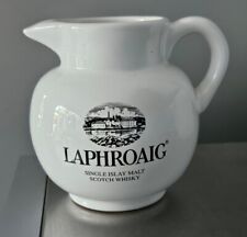 Laphroaig Water Jug +Ice Catcher Islay Whisky Seton Scorrier Cornwall White GT15 for sale  Shipping to South Africa