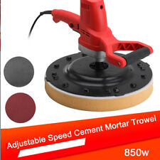 6 Speed Electric Concrete Cement Mortar Trowel Wall Plaster Smoothing Machine US, used for sale  Shipping to South Africa