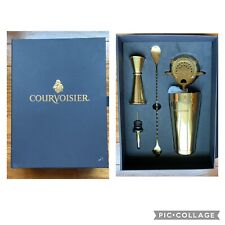 Courvoisier Bartender Bar Herramienta Juego en Caja Agitador Barra Cuchara Colador Jigger segunda mano  Embacar hacia Argentina