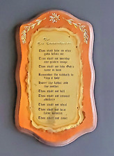 Vintage ten commandments for sale  Orlando