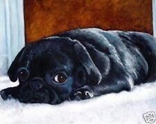 11x14 black pug for sale  Broomfield