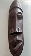 Scultura maschera legno usato  Valdilana