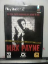 Sony PS2 Game Max Payne vídeo playstation duas armas atirador old school crime herói comprar usado  Enviando para Brazil