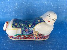 Vintage Boudoir Chinese Lounge Chair Karma Sutra BUDDHA Porcelain STATUE ❤️sj3j for sale  Shipping to South Africa