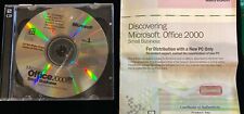 Microsoft Office 2000 Professional 2 Disc with Product Key for sale  Shipping to South Africa