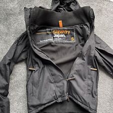 Superdry black windcheater for sale  PERTH