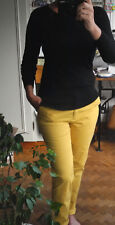 Pantalon jaune caroll d'occasion  Rouxmesnil-Bouteilles