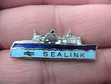 Sealink pin badge for sale  BOLTON