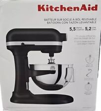 Batedeira KitchenAid KSM55 5,5 qt suporte elevador tigela - Preto comprar usado  Enviando para Brazil