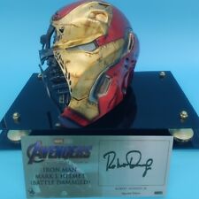 Capacete de estúdio Taurus assinado por Robert Downey Jr 1:1 Marvel Avengers Homem de Ferro, usado comprar usado  Enviando para Brazil