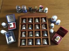 Assorted thimbles collection for sale  ST. AUSTELL