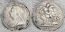 1893 solid silver for sale  SALFORD