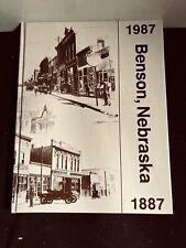 Benson, Nebraska De Pasto de Búfalo a Ciudad 1887-1987 Centenario HC segunda mano  Embacar hacia Argentina