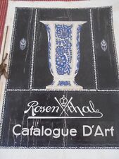 Rosenthal rare catalogue d'occasion  Vesoul