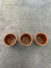 Brown egg cups for sale  LEIGH-ON-SEA
