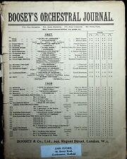 Boosey new orchestral for sale  PERSHORE