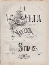 Strauss johann spartito usato  Siena