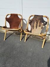 Paire fauteuils peau d'occasion  Reims