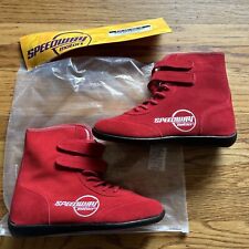 Speedway Motors High Top Racing Shoes SFI 3.3/5 Red Size 11 Men for sale  Shipping to South Africa