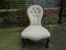 Victorian mahogany upholstered for sale  DARTFORD