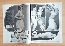 Mitex corsetteria pubblicità usato  Cirie