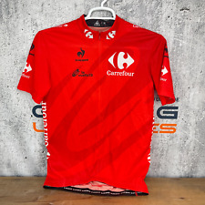 Camiseta masculina manga curta Le Coq Sportif Carrefour La Vuelta 2013 XL vermelha ciclismo comprar usado  Enviando para Brazil