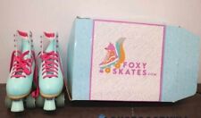 Patins femininos Foxy cor rosa-petróleo tamanho 9 e caixa comprar usado  Enviando para Brazil