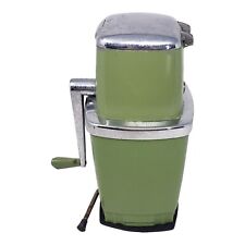 Vintage Sear's 1950's Ice Crusher Olive Green & Chrome Sears  for sale  Shipping to South Africa