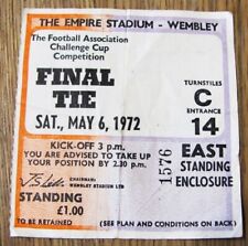 Cup final ticket for sale  CHESTERFIELD