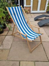 Vintage deckchair canvas for sale  Shipping to Ireland