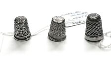 Silver thimbles muston for sale  WINDSOR