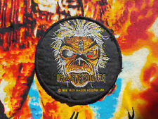 Iron Maiden "The Clairvoyant" 1988 rare circular Patch Vintage Kutte Heavy Metal na sprzedaż  Wysyłka do Poland
