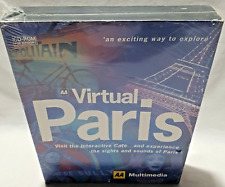 Virtual Paris PC CD-ROM Big Box NEW UNUSED resealed comprar usado  Enviando para Brazil