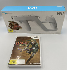 Nintendo Wii Link's Crossbow Training e Wii Zapper Box Set Completo Na Caixa, usado comprar usado  Enviando para Brazil