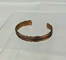 copper bracelet solid cuff for sale  Clayton