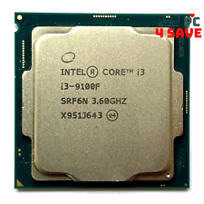 9th Gen Intel Core i3-9100F 3.60GHz 4-Core LGA1151 6MB Desktop CPU SRF6N SRF7W comprar usado  Enviando para Brazil