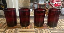 Red drinking glasses for sale  Coshocton