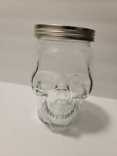 Clear glass skull for sale  Plainfield