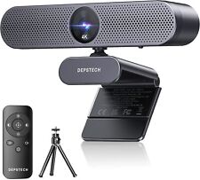 DEPSTECH DW50 4K webcam controle remoto sensor Sony com microfone foco automático câmera web comprar usado  Enviando para Brazil