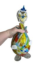 Murano glass clown for sale  Shipping to Canada