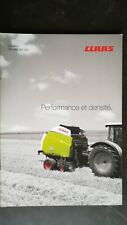 Brochure presses claas d'occasion  Carvin
