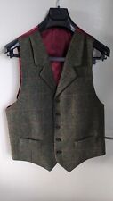 herringbone waistcoat for sale  YORK