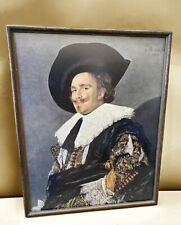 Vtg Laughing Cavalier Frans Hals Caballero Sonriente Art Framed Wallace  for sale  Shipping to South Africa
