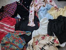 Lote de 13 camisas blusa feminina vintage anos 60 anos 70 xadrez saia de lã atacado , usado comprar usado  Enviando para Brazil